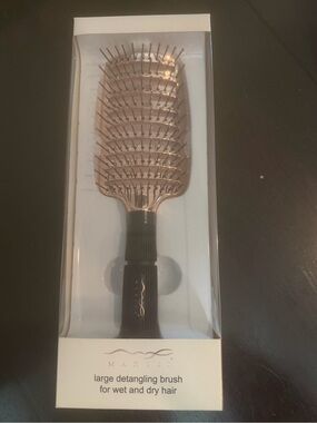Maxius Large Rose Gold Detangling Brush for Wet and Dry Hair
